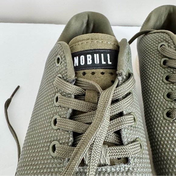 NoBull Superfabric CrossFit Trainer Shoes Womens US W 8.5 / M 7 Olive/Green/Army - Picture 10 of 14